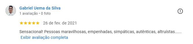 Depoimento de cliente